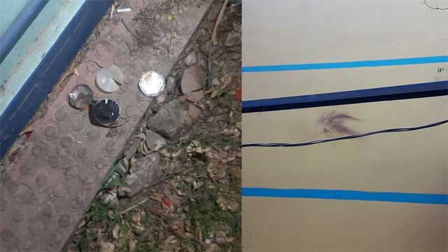 গভীর রাতে রাবি রেজিস্ট্রারের বাড়িতে ককটেল বিস্ফোরণ