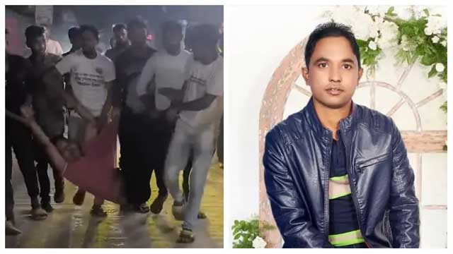 নিষিদ্ধ ছাত্রলীগ-আওয়ামী লীগের দুই নেতাকে পিটিয়ে থানায় দিল ছাত্রদল-যুবদল