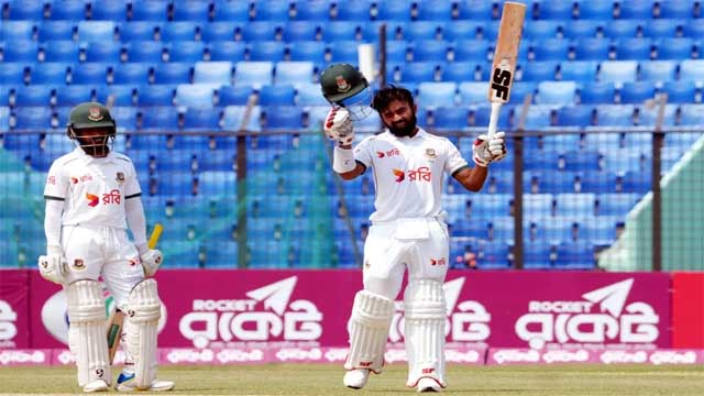 চার বছর পর সেঞ্চুরির দেখা পেলেন সাদমান