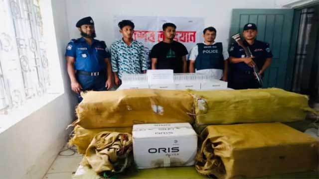 খাগড়াছড়িতে ১৬ লাখ টাকার বিদেশি সিগারেট জব্দ, দুই ভাই গ্রেপ্তার