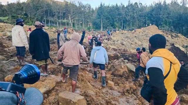 পাপুয়া নিউগিনিতে ভূমিধসে শতাধিক মানুষের মৃত্যু