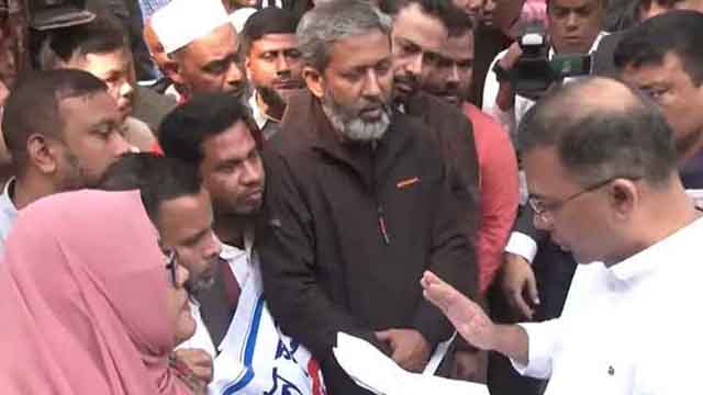 তারেক রহমানের সঙ্গে দেখা করলেন হতাহতদের পরিবার